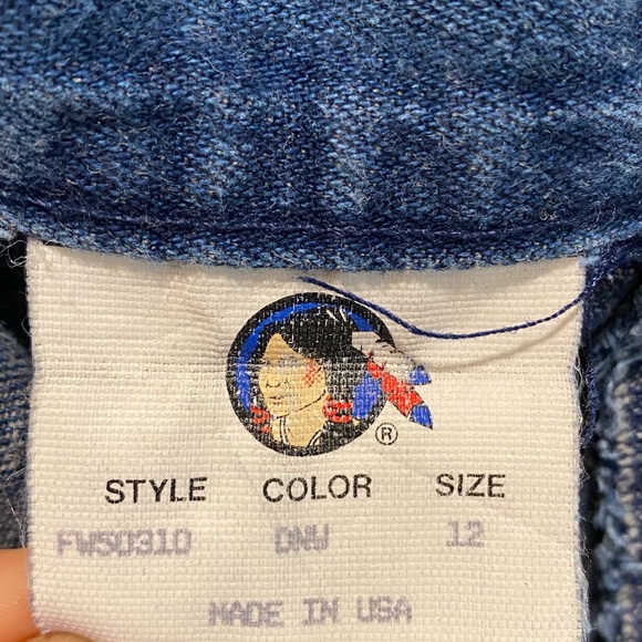 Vintage Cherokee denim skirt - Picture 2 of 5